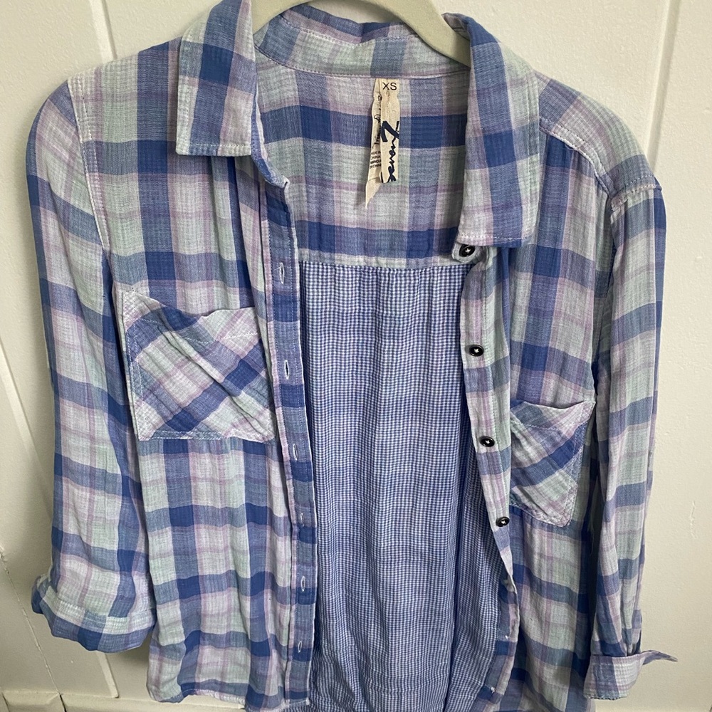 7 for all mankind flannel. Woman’s xs